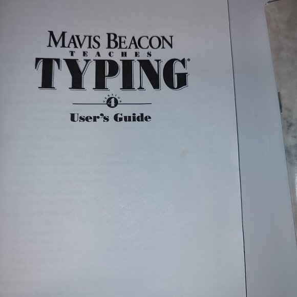Mavis Beacon Teaches Typing Windows '95 (3.1) CD ROM In Box/Not Tested - Picture 6 of 9